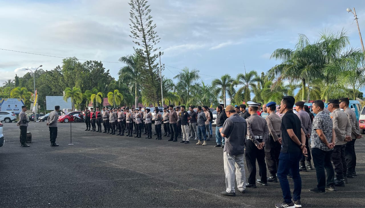 Polres Tanggamus Terjunkan Ratusan Personel Amankan Tabligh Akbar Ustad Abdul Somad