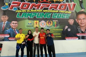 Atlet Pencak Silat Tanggamus Raih 6 Emas, 5 Perak dan 2 Perunggu di Ajang Pomprov 2025