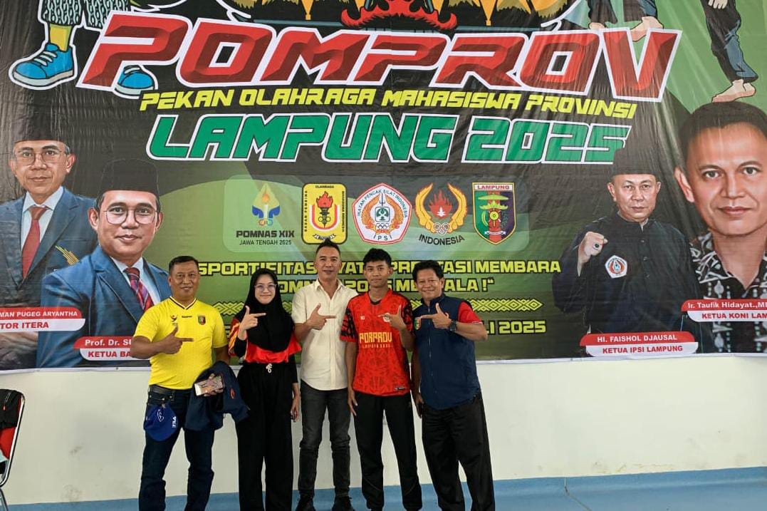 Atlet Pencak Silat Tanggamus Raih 6 Emas, 5 Perak dan 2 Perunggu di Ajang Pomprov 2025