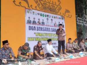 Doa Bersama dan Ikrar Damai Wujudkan Tanggamus yang Aman