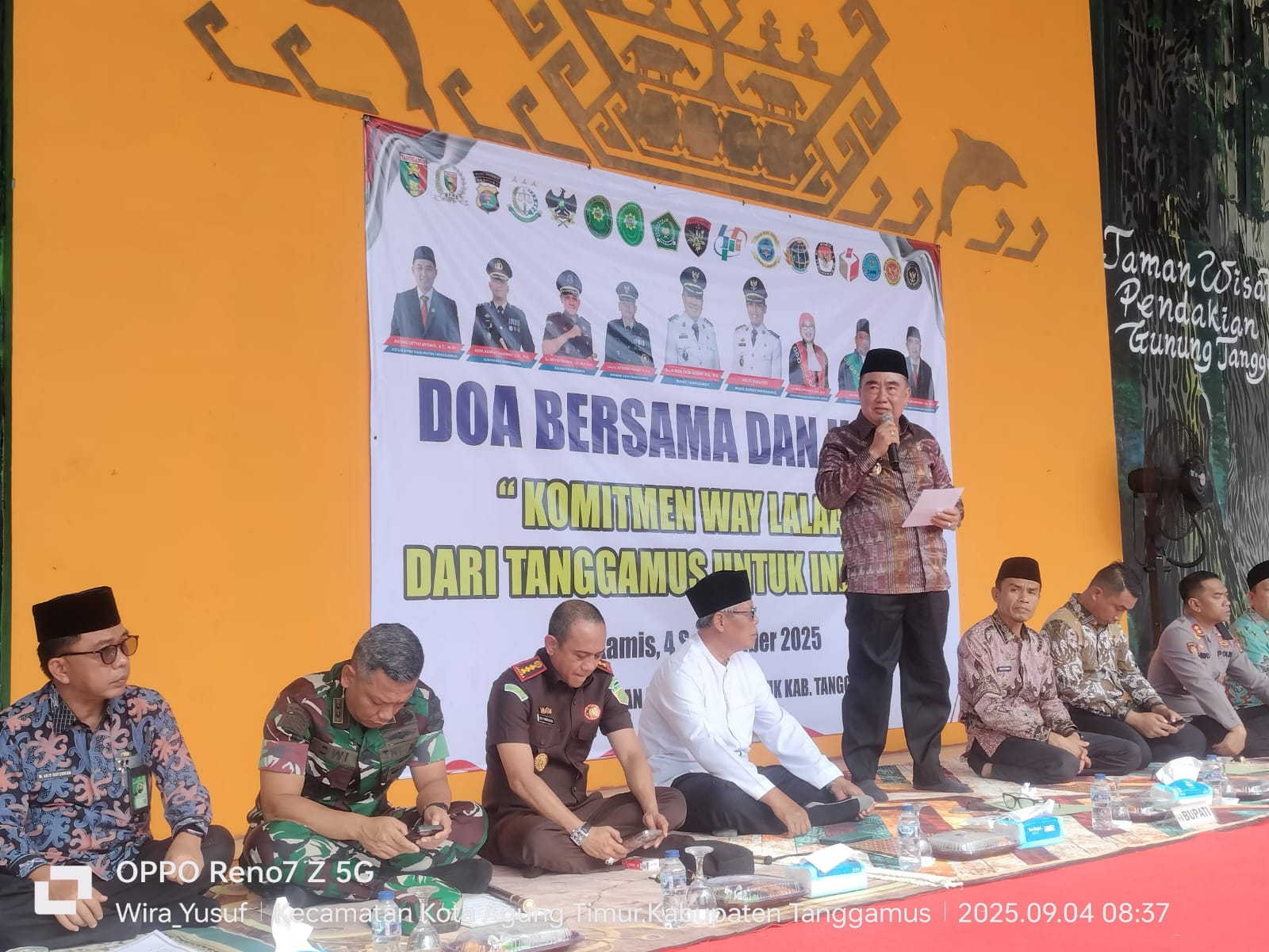 Doa Bersama dan Ikrar Damai Wujudkan Tanggamus yang Aman