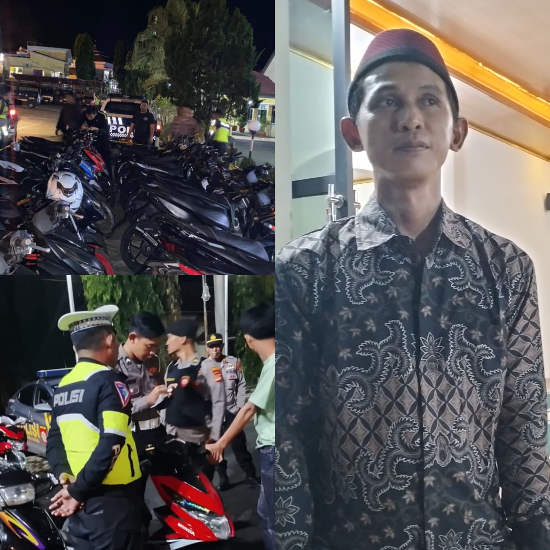 Tertibkan Balap Liar di Islamic Center, Polres Tanggamus Diapresiasi Warga