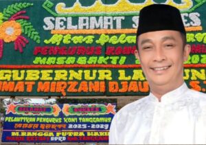 04 November Pengurus KONI Dilantik,Nuzul Irsan Siap Bawa KONI Tanggamus Lebih Berprestasi