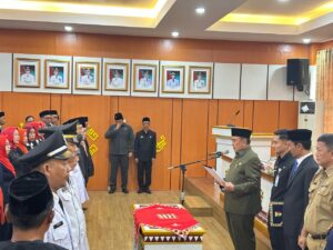 Bupati Tanggamus Lantik 75 Pejabat Dari Sekretaris Camat Hingga Kepala Dinas