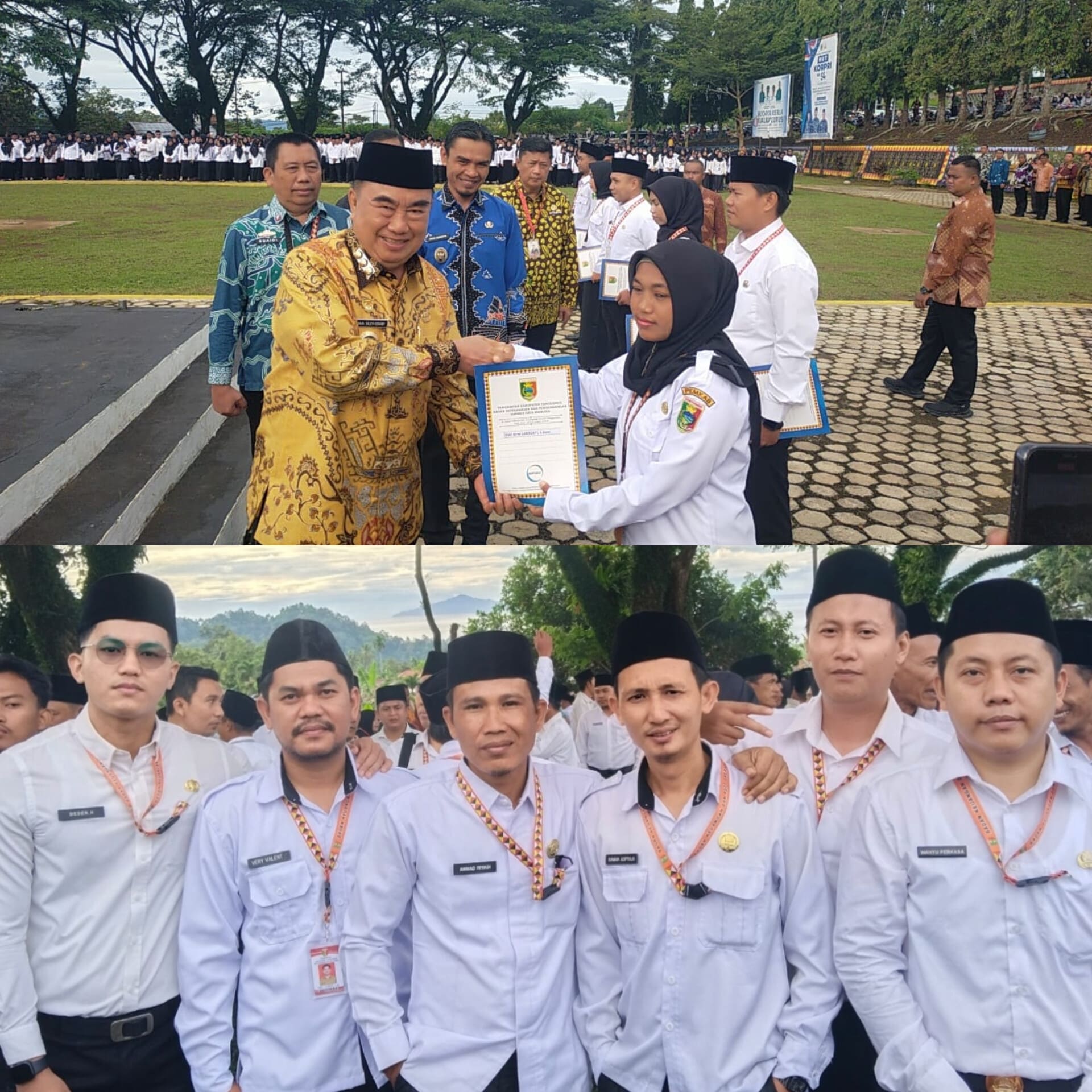 Tahun Baru SK Baru : 4193 Orang PPPK Paruh Waktu Terima SK