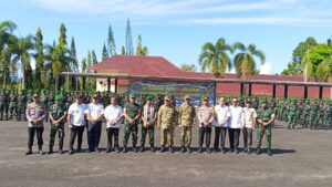 537 Prajurit Yonif TP 945/PPC Tiba di Tanggamus, Moh Saleh Asnawi Dorong Sinergi TNI Hadapi Bencana dan Tekan Stunting